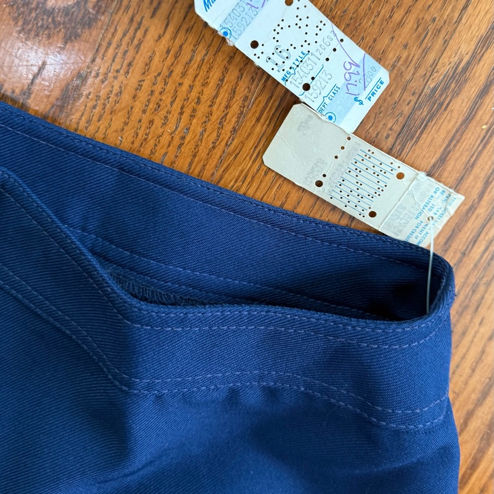 Vintage JONES NEW YORK Blue Flared Pants  SIze 16 - Picture 2 of 2